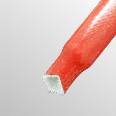 ISIKG Silikon Kautschuk Isolierschlauch mit Gewebe